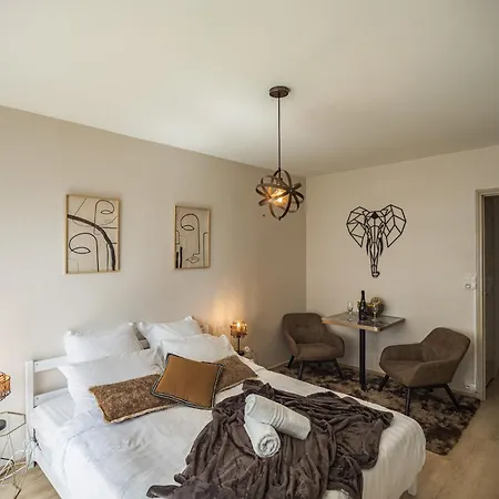 Appartement Voltaire Elephant Suite-5min Centre- Parking Privé *